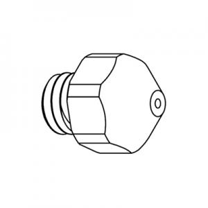 Dysza HA ErgoStar 1,00 mm — zamiennik hot melt, nr katalogowy HOTMELT HM02.1015.100, OEM 157059 (Dysze HA ErgoStar)