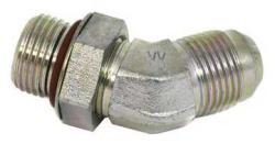 Złączka hydrauliczna 45° 9/16" - 9/16" — zamiennik hot melt, nr katalogowy HOTMELT HM02.1000.04, OEM 972454, 274179, 147352 ([HA] Złączki hydrauliczne)