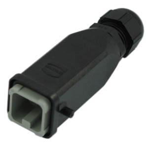 Wtyczka Meltex Pt100 8 pol. — zamiennik hot melt, nr katalogowy HOTMELT HM01.1024.50 ([SV] Wtyczki i gniazdka)